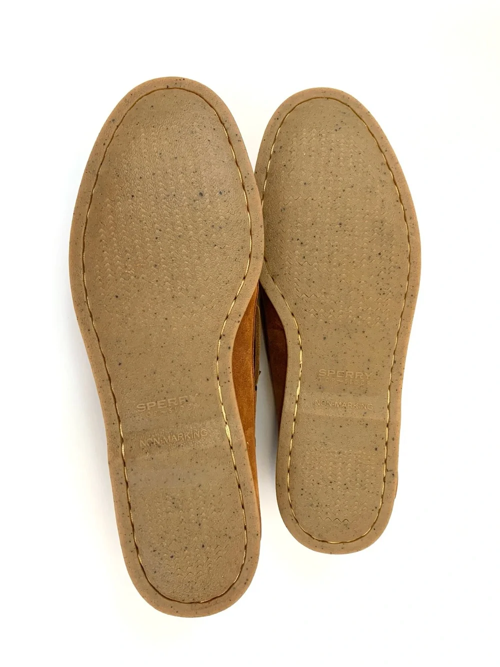 Sperry Gold Cup Men's Tan Suede Boat Shoes